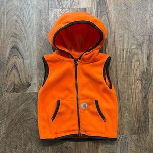 Toddler boys neon vest